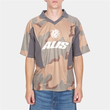 Alis Wizzy Polo Jersey Camouflage Grey